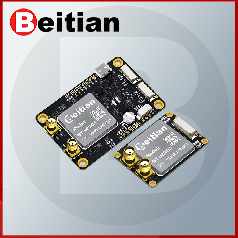 Beitian Sino K922 high-precision GNSS module RTK positioning and orientation board for drone driving test BT-922G1 Beitian Sino K922 high-precision GNSS module RTK positioning and orientation board for drone driving test BT-922G1